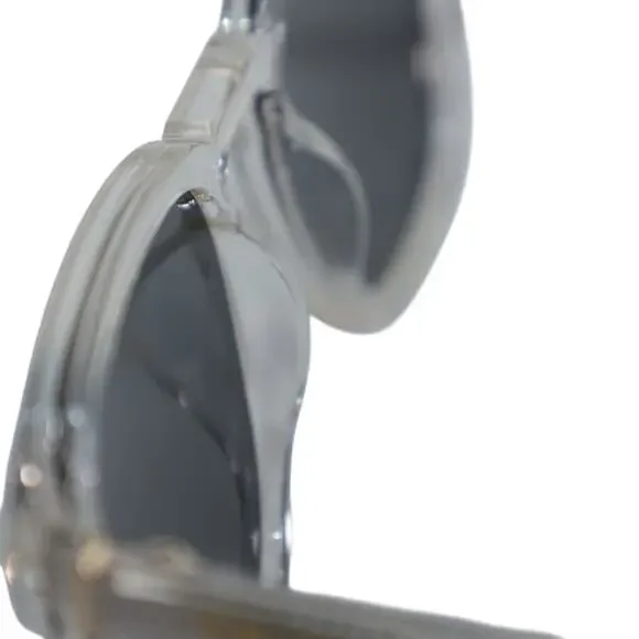 Quay Australia JACKPOT Round Sunglasses - Clear / Smoke - NWT - Picture 9 of 10